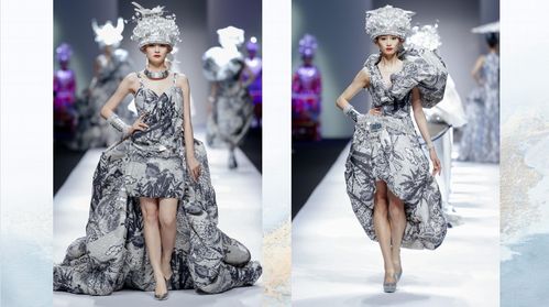 吉首首屆旅發大會 乾州古城水上舞臺民族服飾展演中的匠心輔料